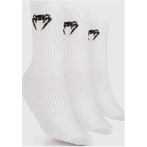 Venum Classic Socks - set of 3 - White/Black