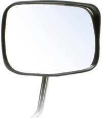 Dviračio veidrodėlis OXC Deluxe Oblong Reflective & Rain Shield