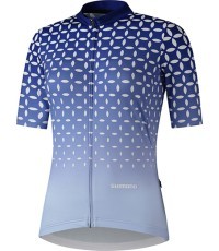 Moteriški dviratininko marškinėliai Shimano Sumiro, dydis S, žydri