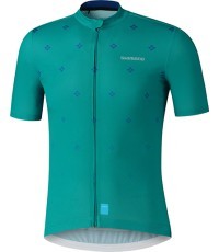 Vyriški dviračių marškinėliai Shimano Aerolite, XL dydžio, žali