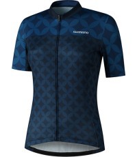 Moteriški dviratininko marškinėliai Shimano Mizuki, dydis L, tamsiai mėlyni