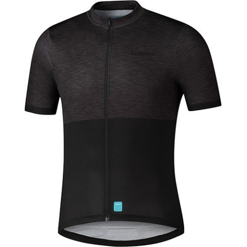 Men's Cycling Jersey Shimano Element, Size M, Grey