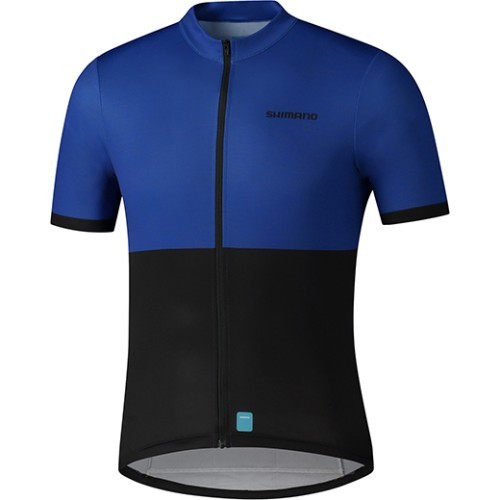Men's Cycling Jersey Shimano Element, Size M, Blue