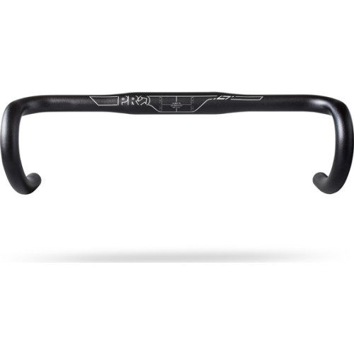 Bicycle Handlebar PRO LT Compact, Black, 42cm, 31.8mm