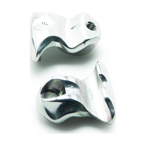 Dviračio balnelio užveržimo žiedai PRO Os, sidabro spalvos