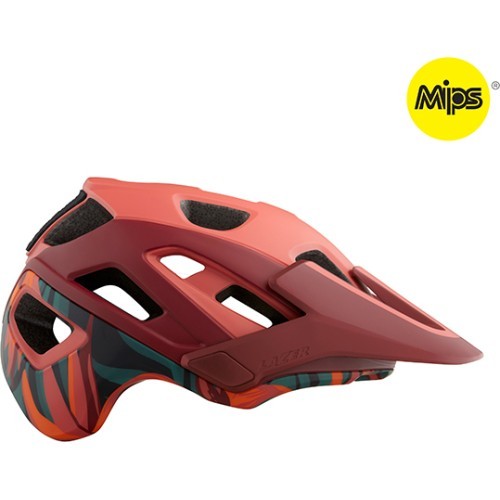 Велосипедный шлем Lazer Jackal Mips, размер L, красный