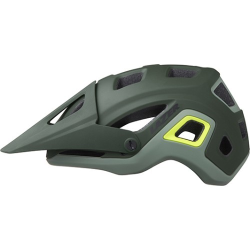 Cycling Helmet Lazer Impala Ce, Size M, Dark Green Matt/Yellow