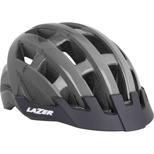 Cycling Helmet Lazer Compact, Size 54-61cm, Titanium