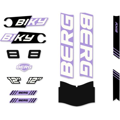 Biky - Sticker set Cross Purple