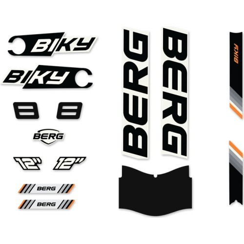 Biky - Sticker set Cross White