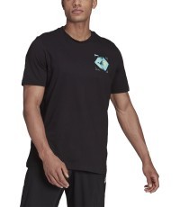 Adidas Marškinėliai Vyrams M Esprt Itmbx T-Shirt Black