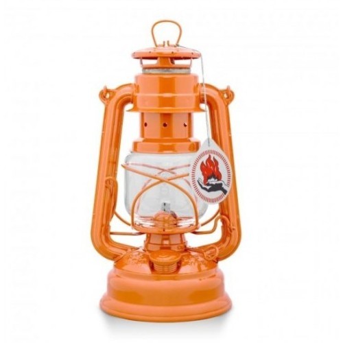 Kerosene outdoor lantern Feuerhand Hurricane multicolour, Colour Pastel Orange