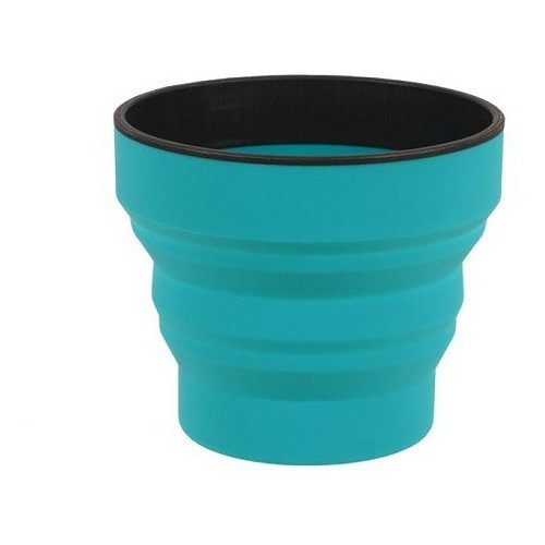 Suspaudžiamas puodelis Lifeventure Silicone Ellipse FlexiMug - Elektrinė