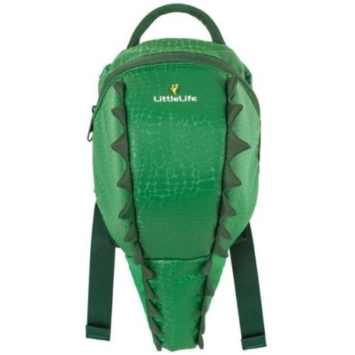 Vaikiška kuprinė-krokodilas „LittleLife Toddler Backpack Crocodile“ - Žalia