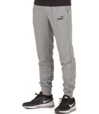 Puma Sportinės Kelnės Vyrams Ess Logo Pants Fl Grey 586714 03