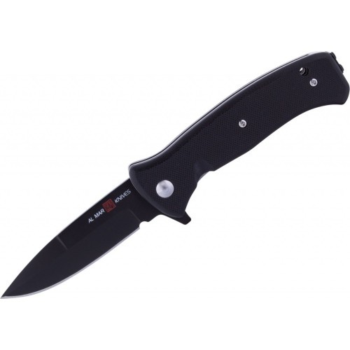 Складной нож Al Mar 2204 Mini S.E.R.E. 2020, черный