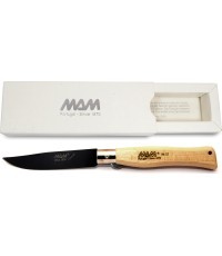 Titano sulankstomas peilis su apsauginiu užraktu MAM Douro 5004, buksmedžio mediena, 7.5cm