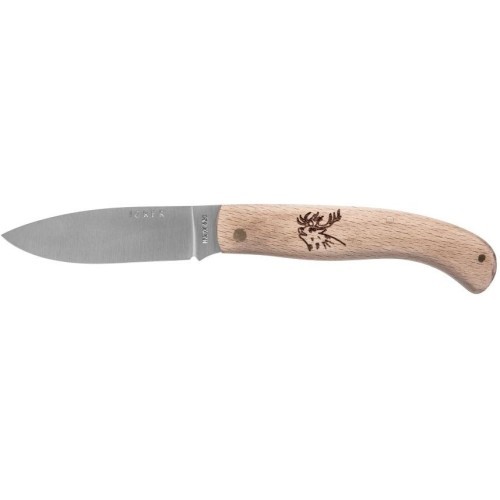 Knife Joker NH78-2, Wood, with Deer Motive