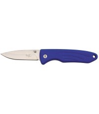Нож FoxOutdoor, синий, рукоятка из термопластичной резины