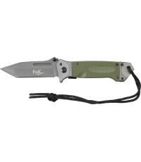 Нож FoxOutdoor, зеленый, рукоять G10