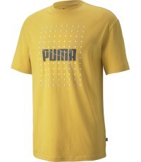 Puma Marškinėliai Vyrams Reflective Graphic Tee Yellow