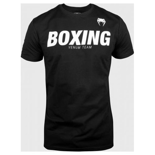 Vyriški marškinėliai Venum Boxing VT - Black/White