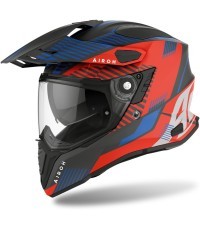 Motorcycle Helmet Airoh Commander Boost Matte Red/Blue 2022