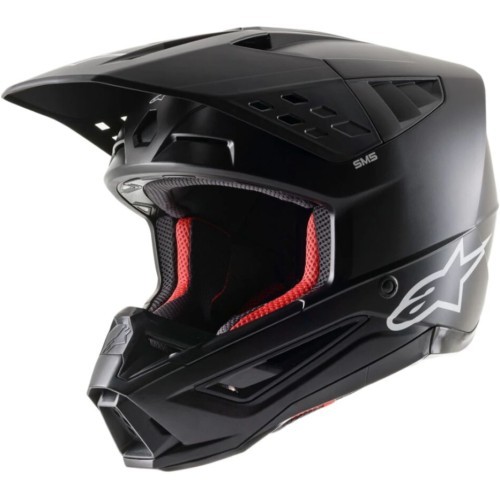 Мотоциклетный шлем Alpinestars S-M5 Solid Black Matte 2022