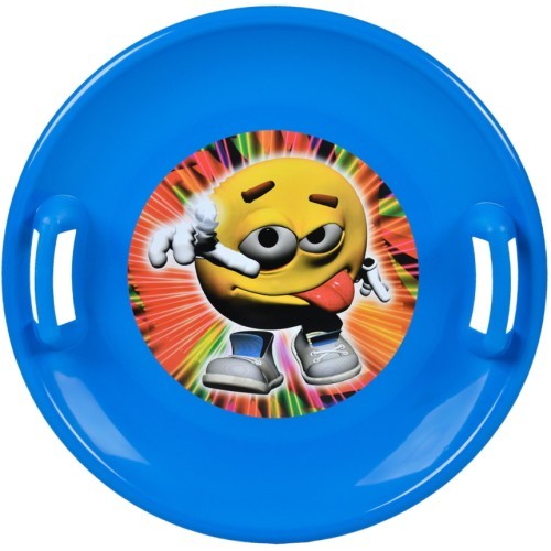 Snow Saucer STT - Blue Emoji Boy