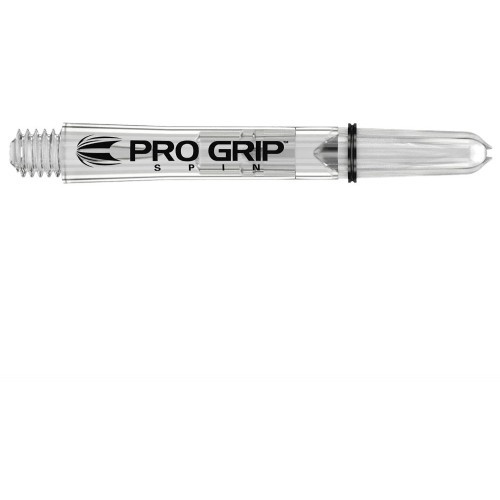Шафты для дартса Target Pro Grip Spin Clear Short - 3-Pack