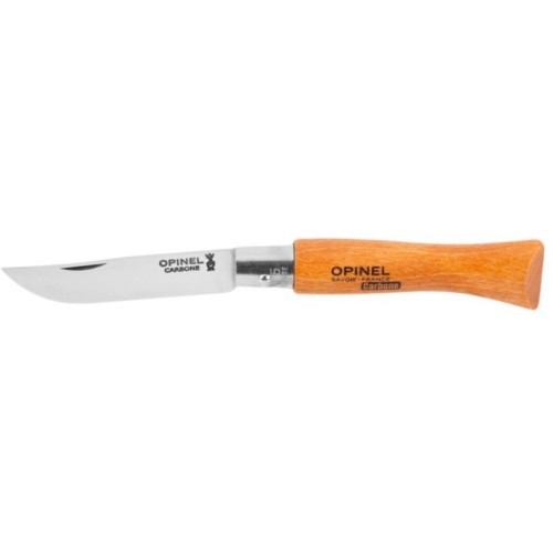 Нож Opinel 5, углеродистая сталь, буковое дерево