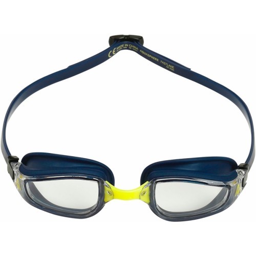 Plaukimo akiniai "Aqua Sphere Fastlane Clear Blue/Yellow - Mėlyna, geltona