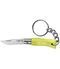 "Opinel Colorama 02 inox grab šviesiai žalias raktų pakabukas peilis