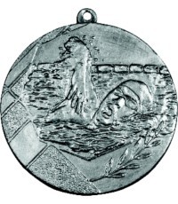 Medalis K10 Plaukimas - Sidabras