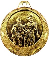 Medalis IL104 Bėgimas - Auksas