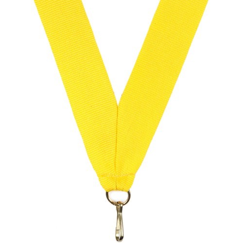 Ribbon for medal V2 Yellow 2cm