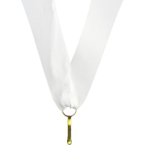 Ribbon for medal V2 White 2cm