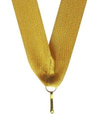 Лента для медали V8/C Золото 1 см