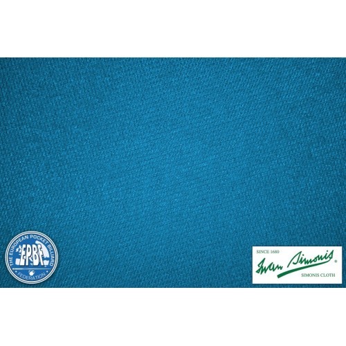 Billiard Cloth Simonis 860, 198 cm, electric blue