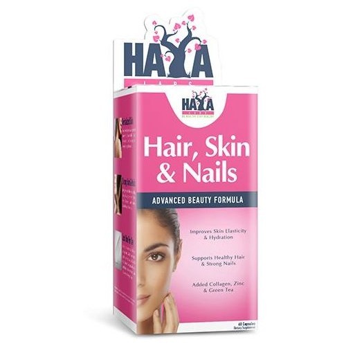 Haya Labs Hair, Skin, and Nails 60 caps.