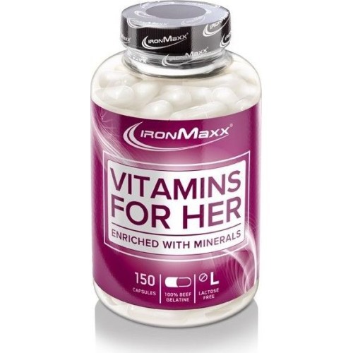 IronMaxx Vitamins For Her 150 caps.