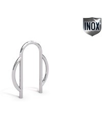 Stainless Steel Bicycle Rack Inter-Play 08