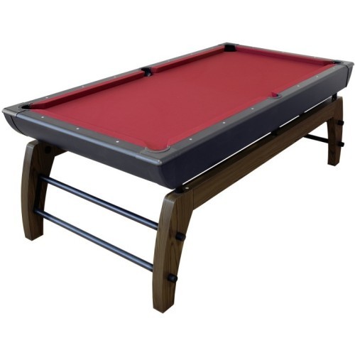 Pool Table Dynamic Montego - Black-Silver, 7ft