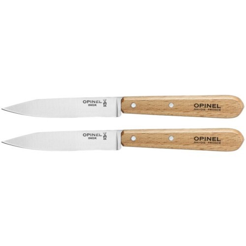 Opinel Natural 2 112 Paring Knife - 2 pieces