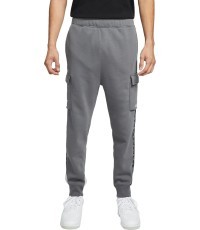 Nike Kelnės Vyrams M Nsw Repeat Flc Cargo Pant Grey DM4680 068