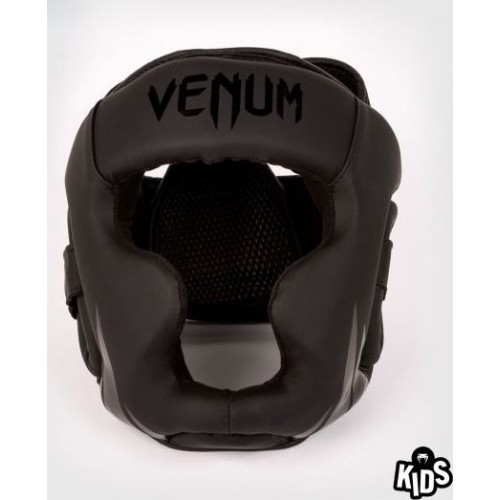 Venum Challenger Kids Headgear - Black/Black