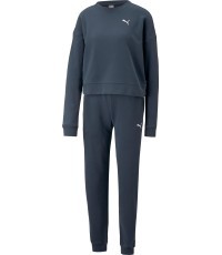 Puma Sportinis Kostiumas Moterims Loungewear Suit Blue 673702 16