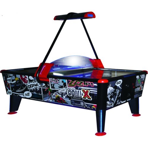 Airhockey Comix, черно-сине-красный, для коммерческого использования, 238x128x81 с