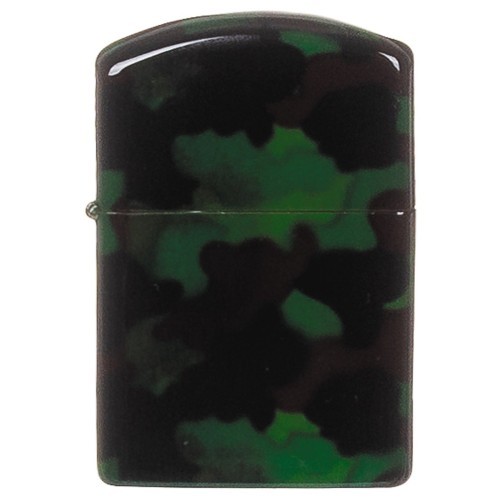 Windproof Lighter MFH - Woodland, Unfilled