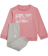 Adidas Sportinis Kostiumas Vaikams I Lin Ft Jog Pink Grey